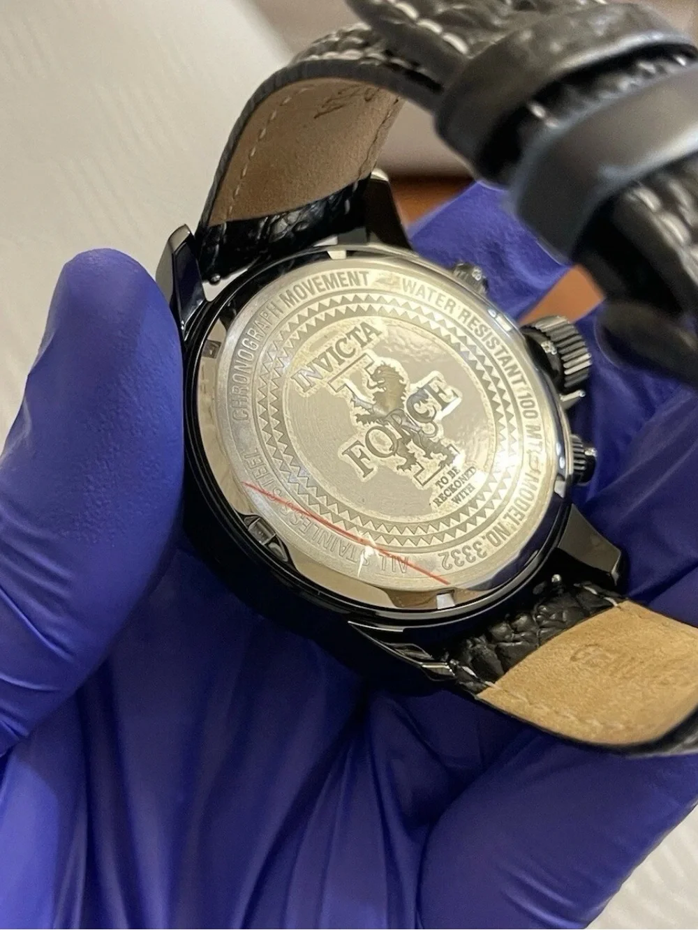 Invicta I-Force Lefty Chronograph 46mm Men Black Dial Quartz Watch